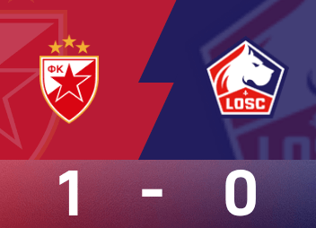 Europa League report: Arnautovic scored from the penalty spot, Red Star Belgrade defeated Lille 1-0